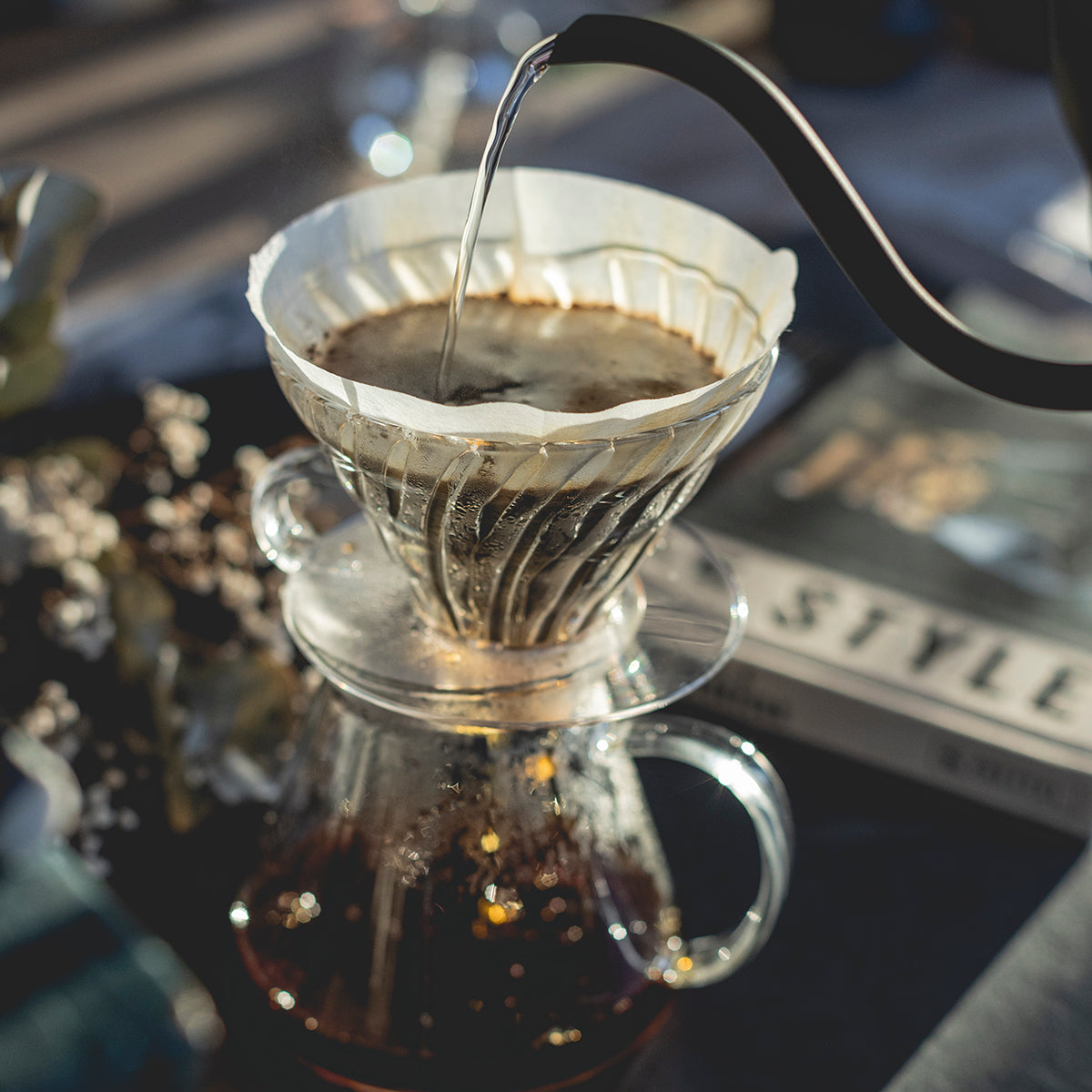 Brewing V60 Coffee Maker Kit Hario Simply V60 Glass Brewing Kit