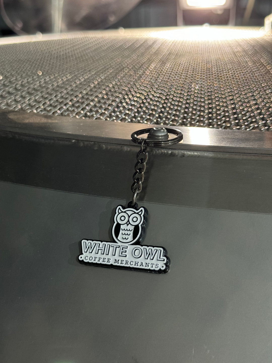 White Owl Key Chain