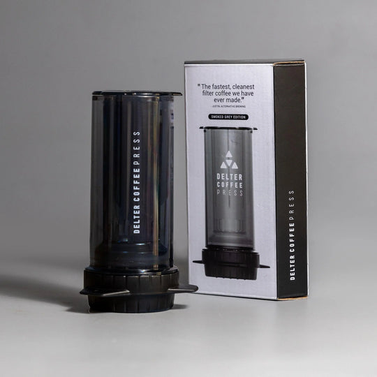 Delta Coffee Press - Grey + 1kg Coffee Included
