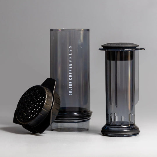 Delta Coffee Press - Grey + 1kg Coffee Included